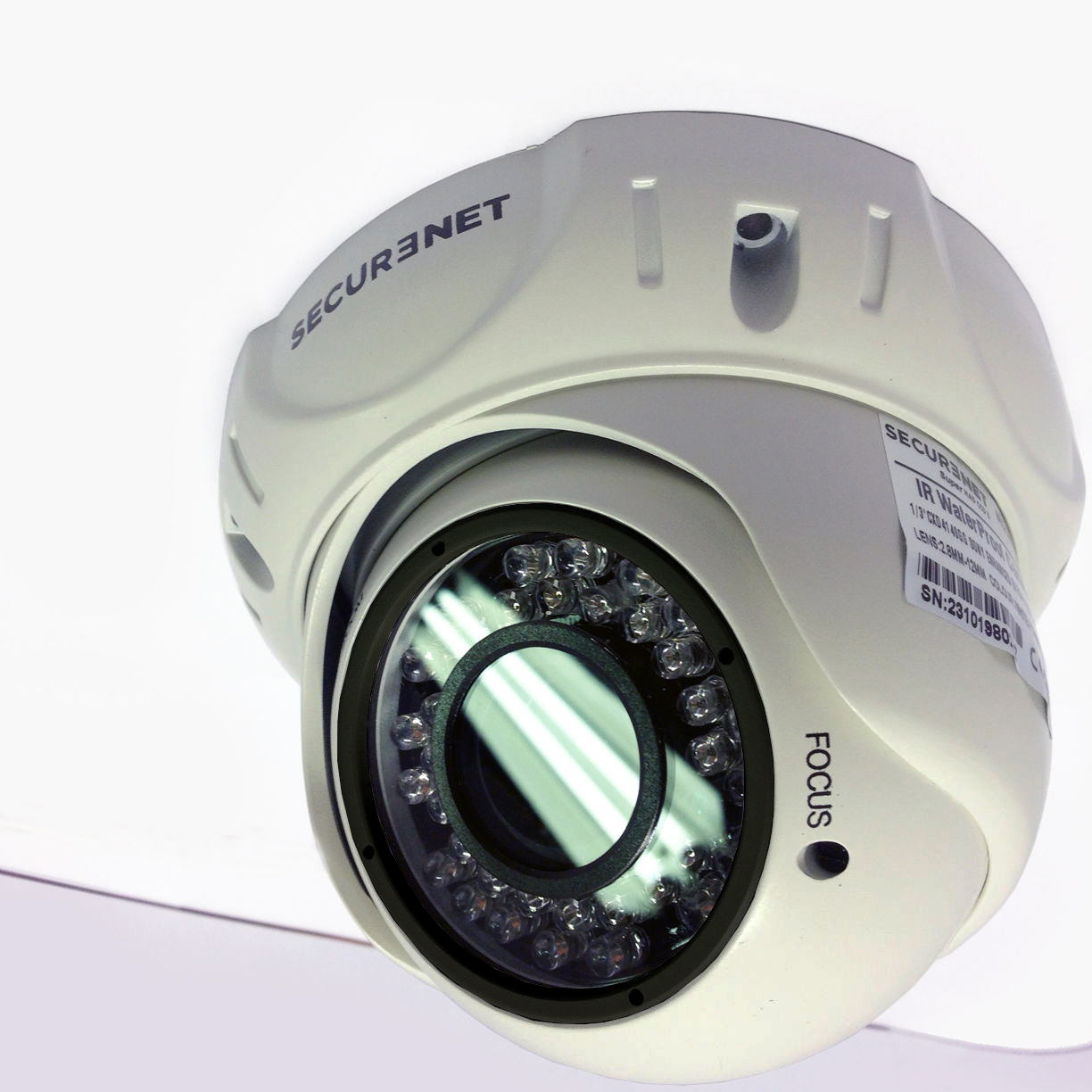 Sony 700TVL vari-focal Lens 25m IR IP66 Round Dome CCTV Security Camera System 