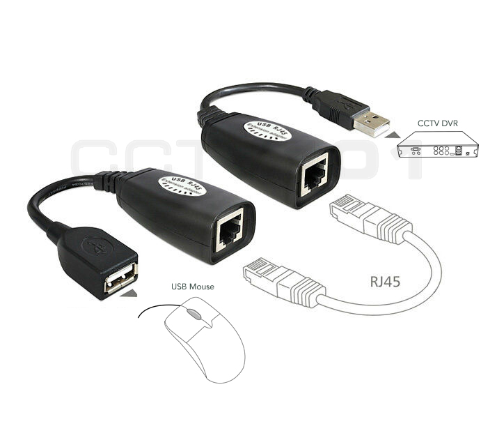 Hykler Ekstrem fattigdom Ulydighed USB Over Ethernet RJ45 Extender Adapter | CCTV101