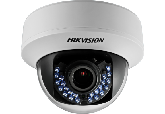 Hikvision Indoor 1.3MP Turbo HD Varifocal 2.8-12mm CCTV Dome Camera DS-2CE56C5T-AVFIR-0