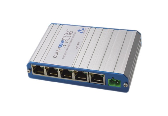 Veracity Camswitch 4 Plus 5-Port Ethernet Switch with 4x PoE Support VCS-4P1-0