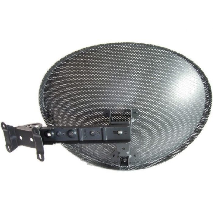 Sky MK4 Satellite Dish Kit with Single LNB, Black 20m-757