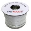 Satmax 100m White RG6 Coax Satellite Cable