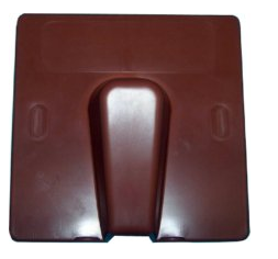 Brown Plastic Blast Cover-0