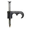 Pack of 100 Black Twin Shotgun Cable Clips