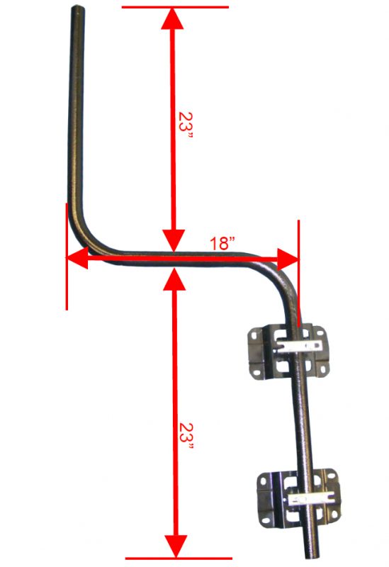 Swan Neck Sky Satellite Dish Wall Mount CCTV101