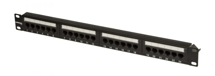 24-Port 1U CAT6 UTP IDC Patch Panel-0