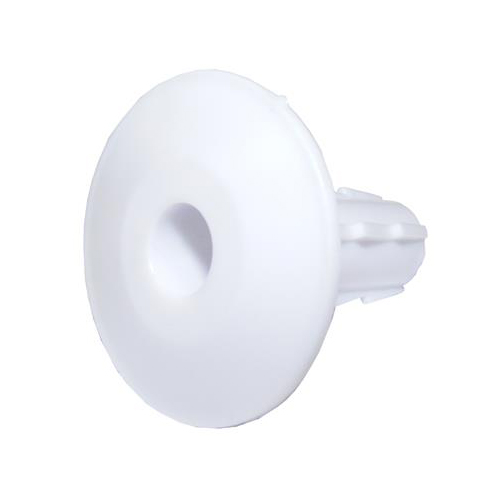 White Cable Tidy Grommet Bushing for RG6 Type Satellite Coaxial Cable-0