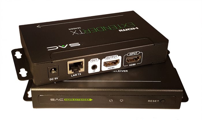 SAC 120m HDMI Extender over LAN & CAT5e/6 Cable-0