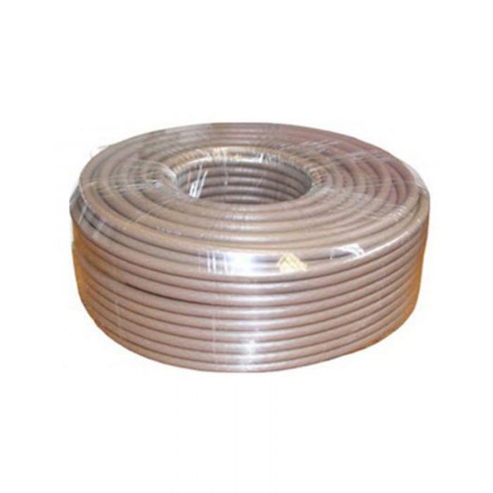 SAC 50m Brown RG6 Coaxial Satellite Cable -0