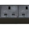 1U 19" Rack Mount 6-Way Power Distribution Unit PDU for UK Plug & Sockets