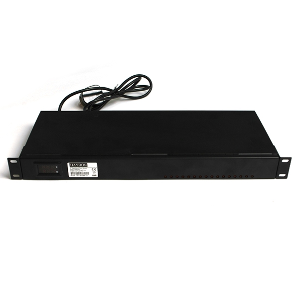 Haydon 16-Way 12V DC 1U Rack Mount Power Supply-0