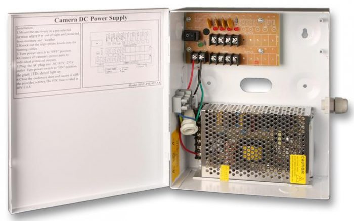 Haydon 16-Way 20A PTC Fused Boxed CCTV Power Supply-0