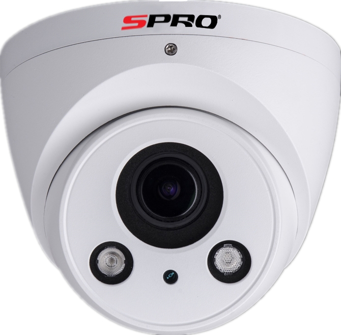 3MP IP EYEBALL DOME CAMERA, 2.812MM VARIFOCAL, MOTORISED LENS AUTO