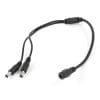 2-Way CCTV DC Power Splitter Cable