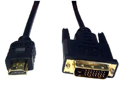 Cables Direct CDLDV-302 - 1.8M BLK HDMI M-DVI-D D LINK CBL | CCTV101