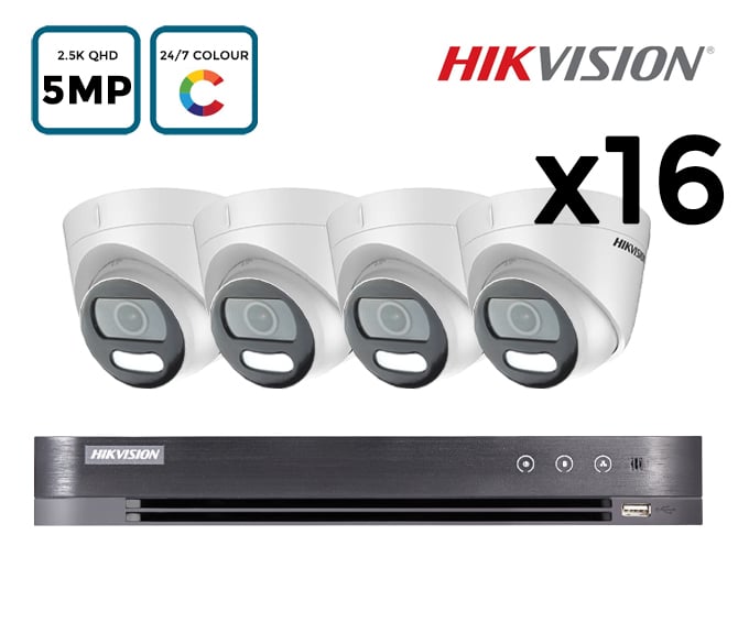 Hikvision 16 sales camera system