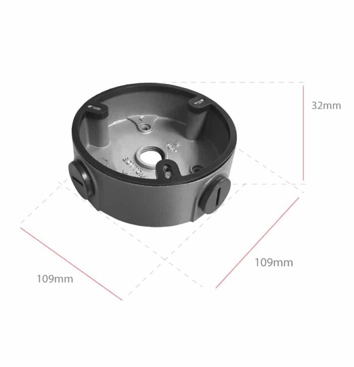 Grey Dome Base for SPRO Dome Cameras BASE06-G - Image 3