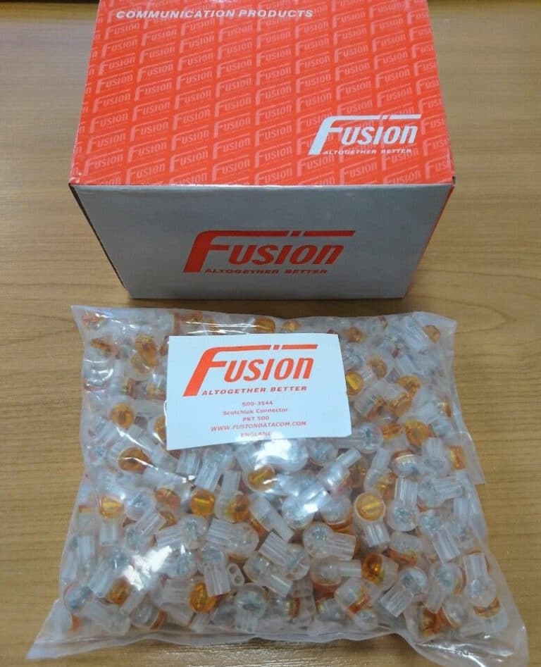 Fusion 8A 2 Wire Jelly Crimps Connector (500 Pack) CCTV101