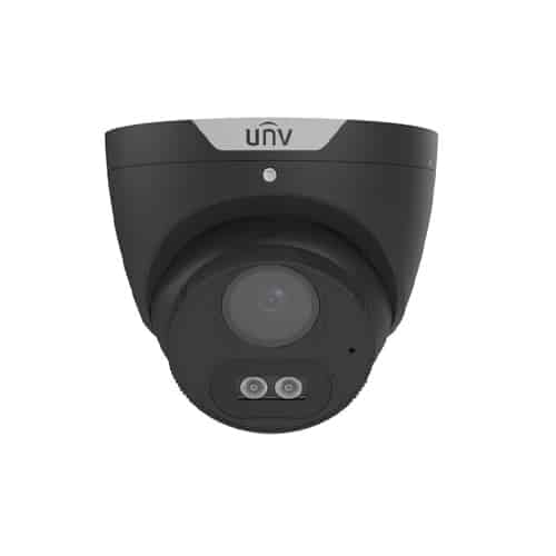 UNV 5MP ColorHunter 2.8mm Fixed Turret Analog Camera with Microphone (Black)