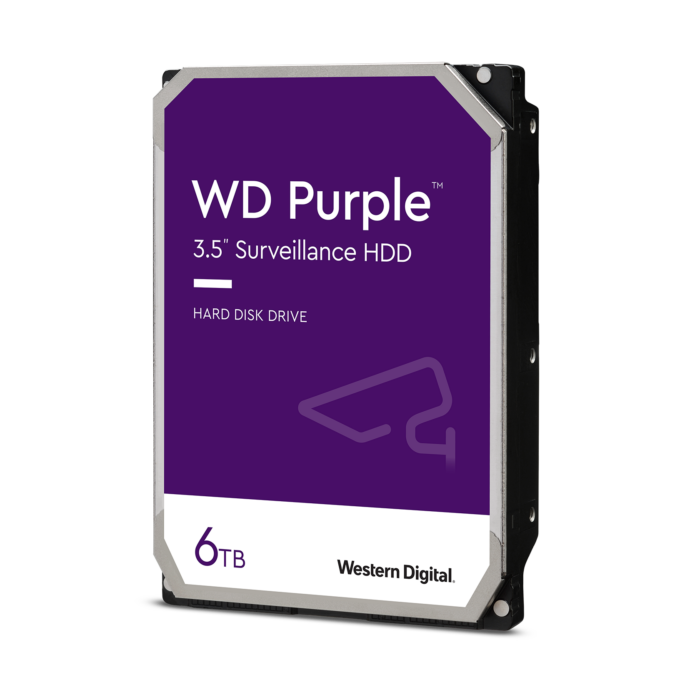 WD Purple 6TB 3.5" SATA Surveillance Hard Drive