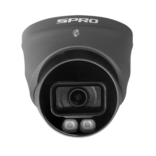 SPRO 8MP (4K) 4-in-1 Colour Night 2.0 Dual Illumination Turret Audio Camera DHD80/28LRG-4-M