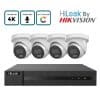 Hilook by Hikvision 4/8 Camera 8MP ColorVu PoE CCTV Kit with Audio Recording