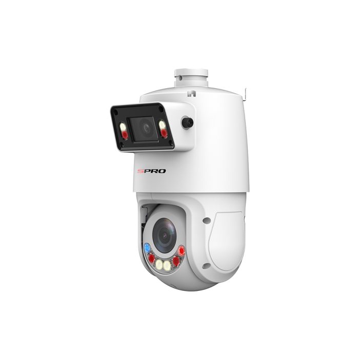 SPRO 4MP Colour Night Panoramic & 25x Zoom Network PTZ Camera with Active Deterrence DHIPPTZ40/25XLR-P-D - Image 2