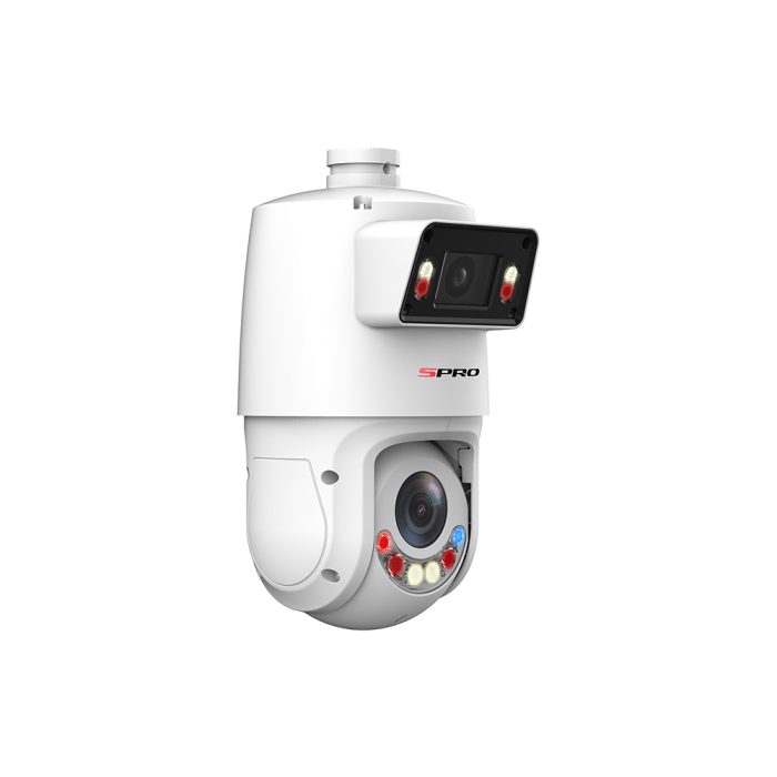 SPRO 4MP Colour Night Panoramic & 25x Zoom Network PTZ Camera with Active Deterrence DHIPPTZ40/25XLR-P-D - Image 3