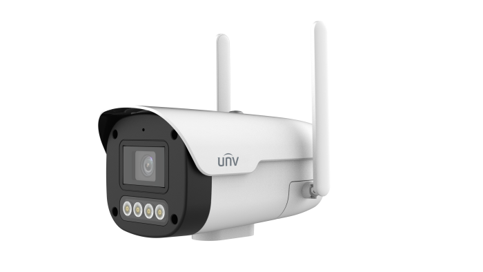 UNV 2MP ColorHunter 4G Fixed Dual-light Bullet Camera | IPC2A12LP-ADF40(60)KC-4G-E