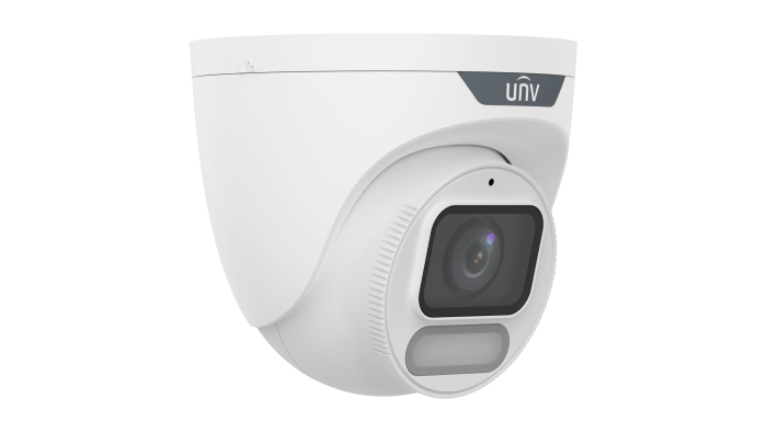UNV 8MP ColorHunter Wise-ISP OwlView Warm Light Turret Network Camera White - Image 2