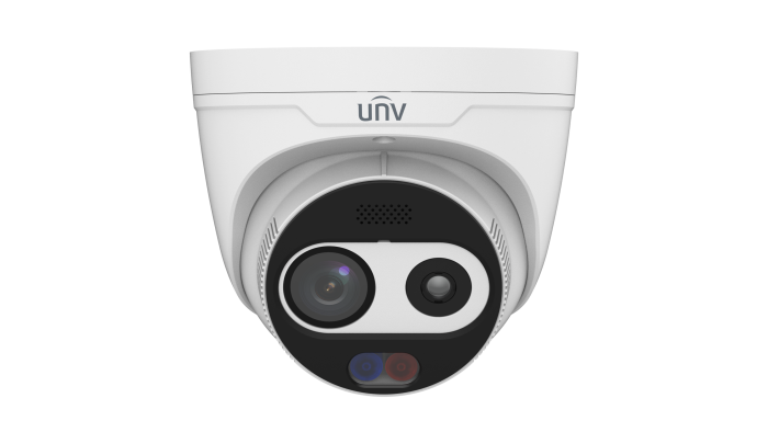 UNV Thermal & 4MP Optical Dual-spectrum Turret Network Camera
