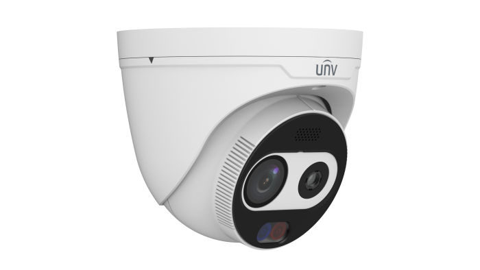 UNV Thermal & 4MP Optical Dual-spectrum Turret Network Camera - Image 3