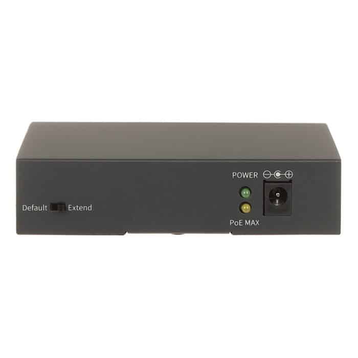 UNV Unmanaged 4 Port PoE Switch with 2x Uplink Ports - Image 2