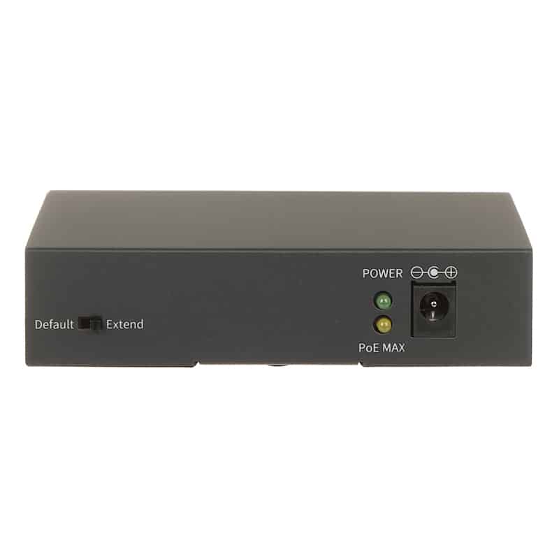 UNV Unmanaged 4 Port PoE Switch with 2x Uplink Ports - Image 2