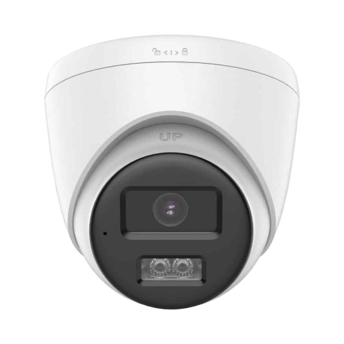 CCTV101 8MP (4K) Hybrid ColorVu Turret Camera with 2-Way Audio