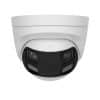 OEM Hikvision 3K/5MP 180° Dual Lens Smart Hybrid Light ColorVu Turret Camera with Mic