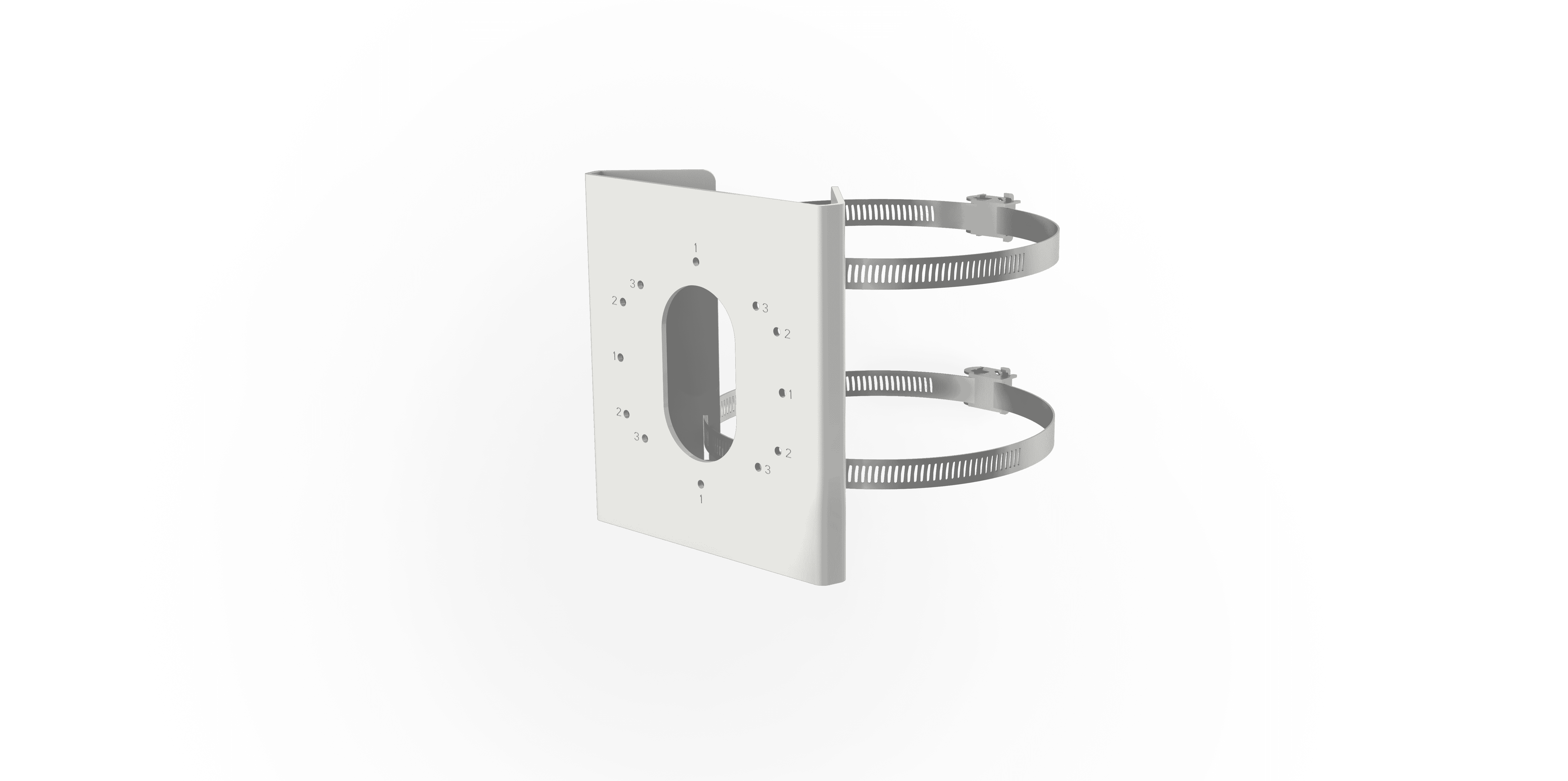 Hikvision Stainless Steel Pole Mount DS-1275ZJ-S-SUS