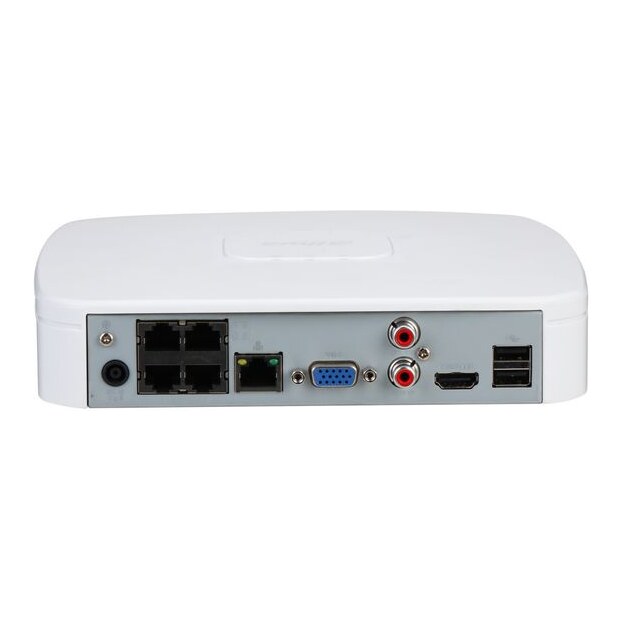 Dahua 4 Channel Smart 1U 4PoE 1HDD WizSense Network Video Recorder DHI-NVR2104-P-I2