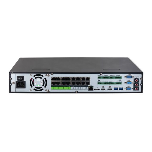 Dahua 32CH 1.5U 16PoE 4HDDs WizSense Network Video Recorder DHI-NVR5432-16HP-EI2