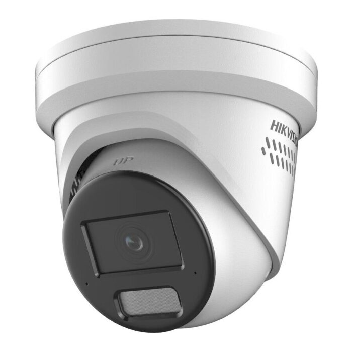 Hikvision 4MP LiveGuard AcuSense Turret Network Camera with Two-Way Audio 2.8mm DS-2CD2346G2H-IS2U/SL