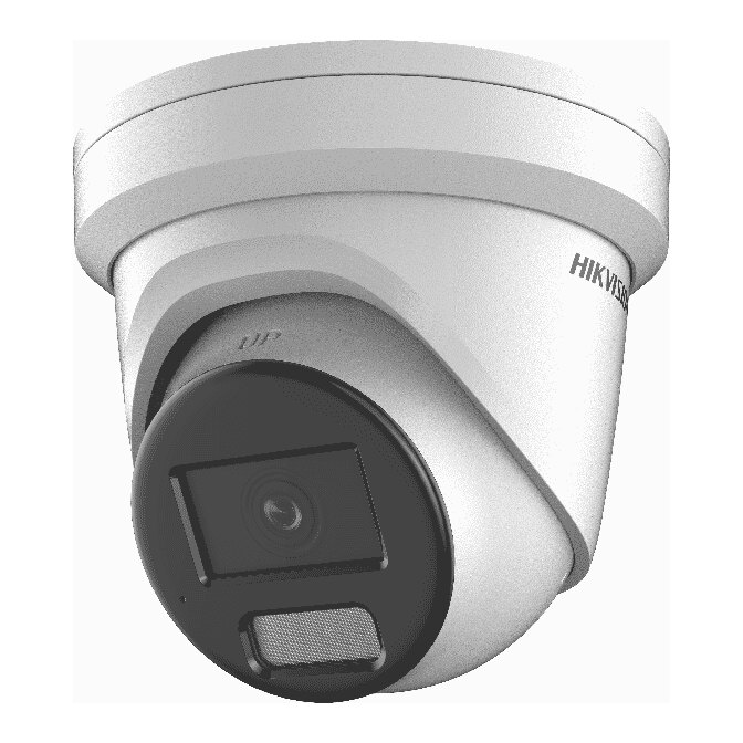 Hikvision 4MP AcuSense Turret Network Camera with Mic 2.8mm or 4mm DS-2CD2346G2H-IU