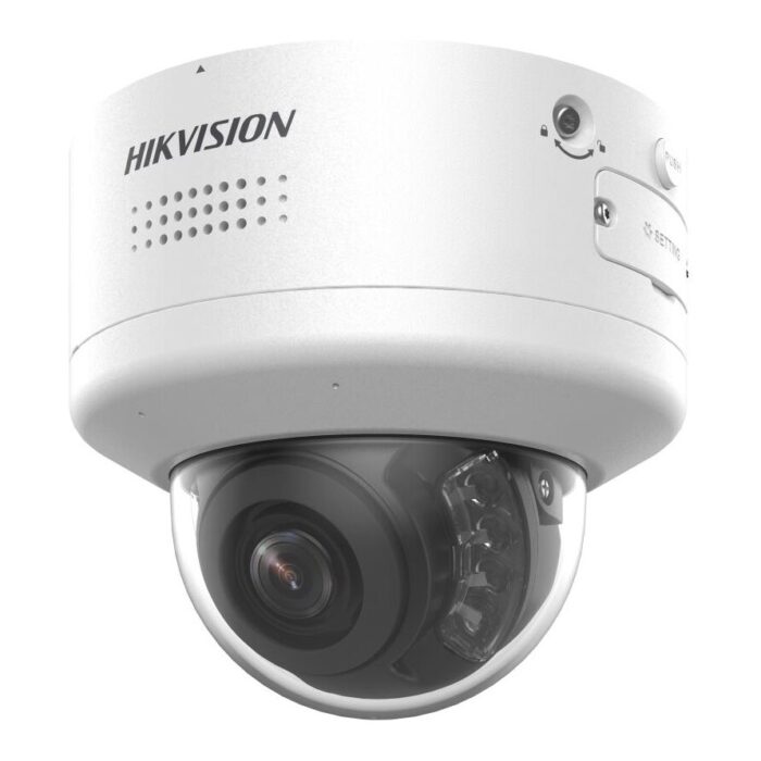 Hikvision 4MP LiveGuard AcuSense Motorised Varifocal PTRZ Dome Network Camera 2.8-12mm DS-2CD2746G2H-IPTRZS2U/SL