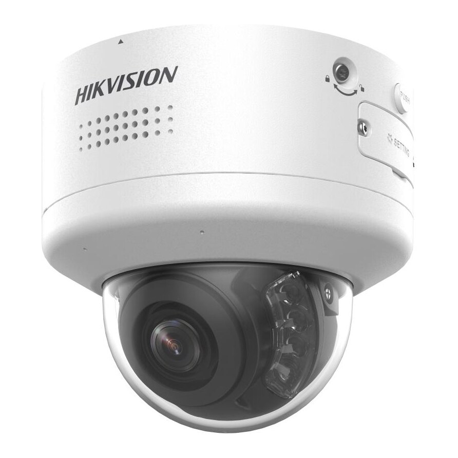 Hikvision 8MP LiveGuard AcuSense Motorised Varifocal PTRZ Dome Network Camera 2.8-12mm DS-2CD2786G2H-IPTRZS2U/SL