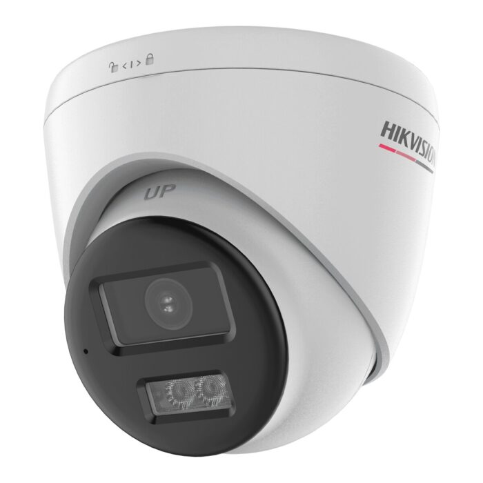 Hikvision 2MP Smart Dual-Light Turbo HD Turret Camera with Mic 2.8mm DS-2CE72DF3T-LXTS