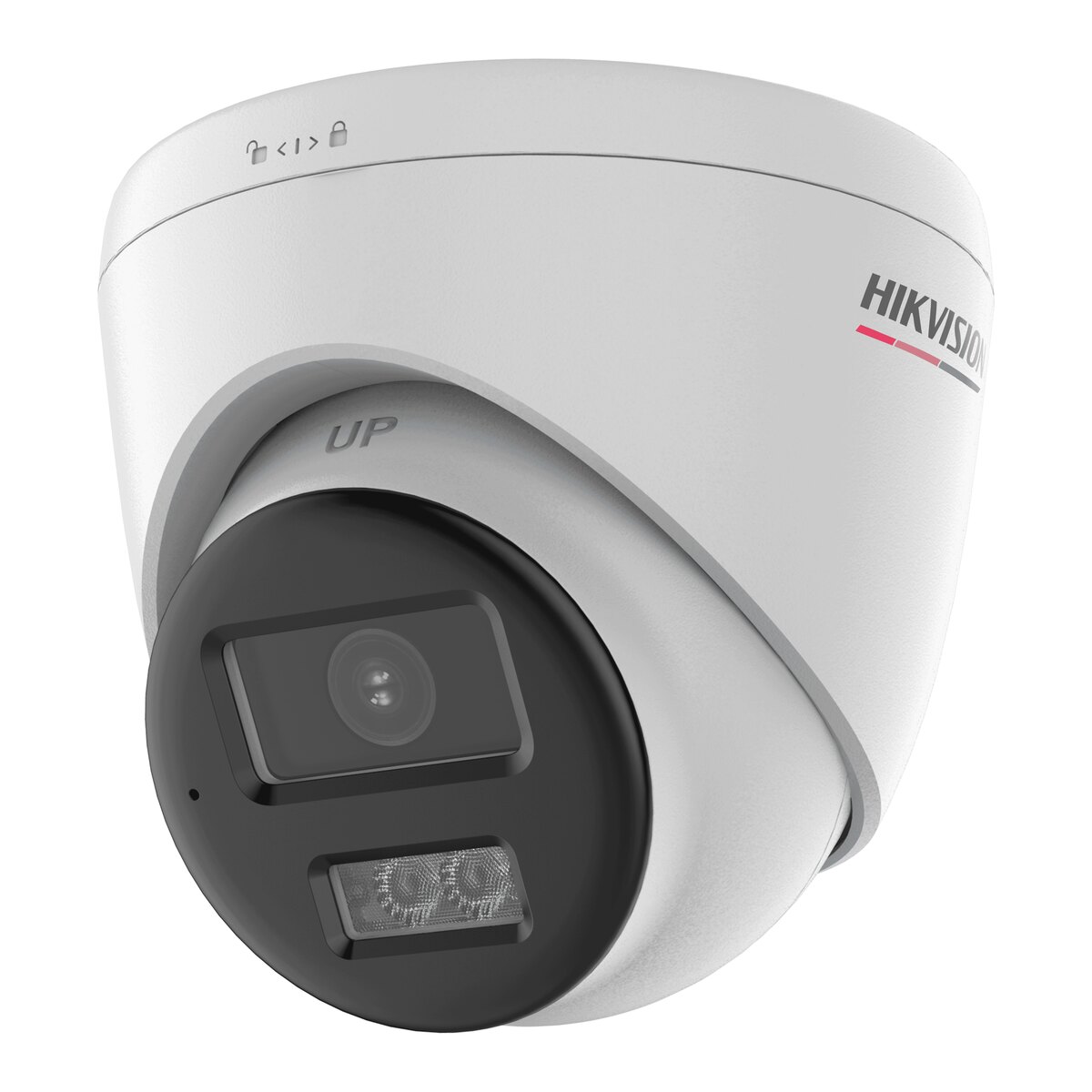 Hikvision 2MP Smart Dual-Light Turbo HD Turret Camera with Mic 2.8mm DS-2CE72DF3T-LXTS