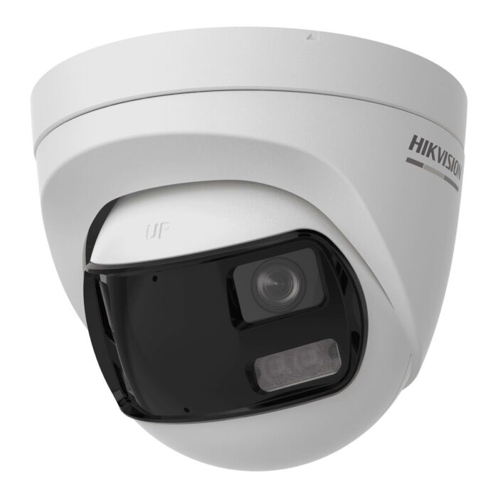 Hikvision 5MP Smart Hybrid Light Turbo HD Turret Camera with Mic DS-2CE72KF3TP-DLS