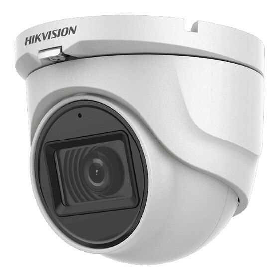 Hikvision 5MP Turbo HD Turret Camera with Mic 2.8mm DS-2CE76H0T-ITMFS