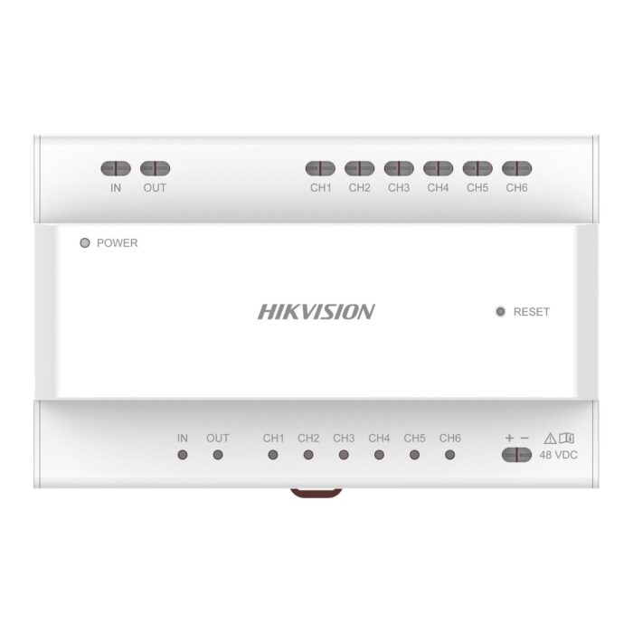 Hikvision 2-Wire HD Intercom Distributor with Network Port DS-KAD7060EY-S