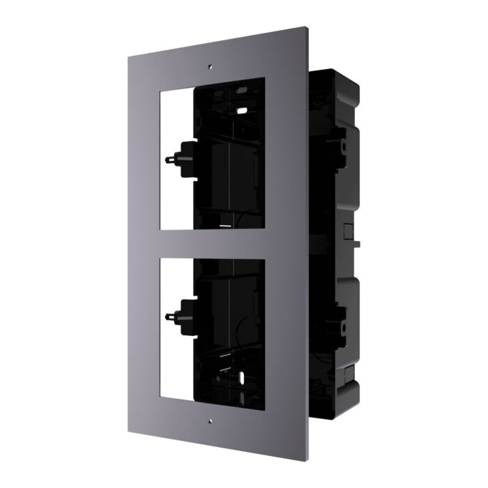 Hikvision Modular Intercom Flush Mount Box, 2 Modules DS-KD-ACF2/PLASTIC