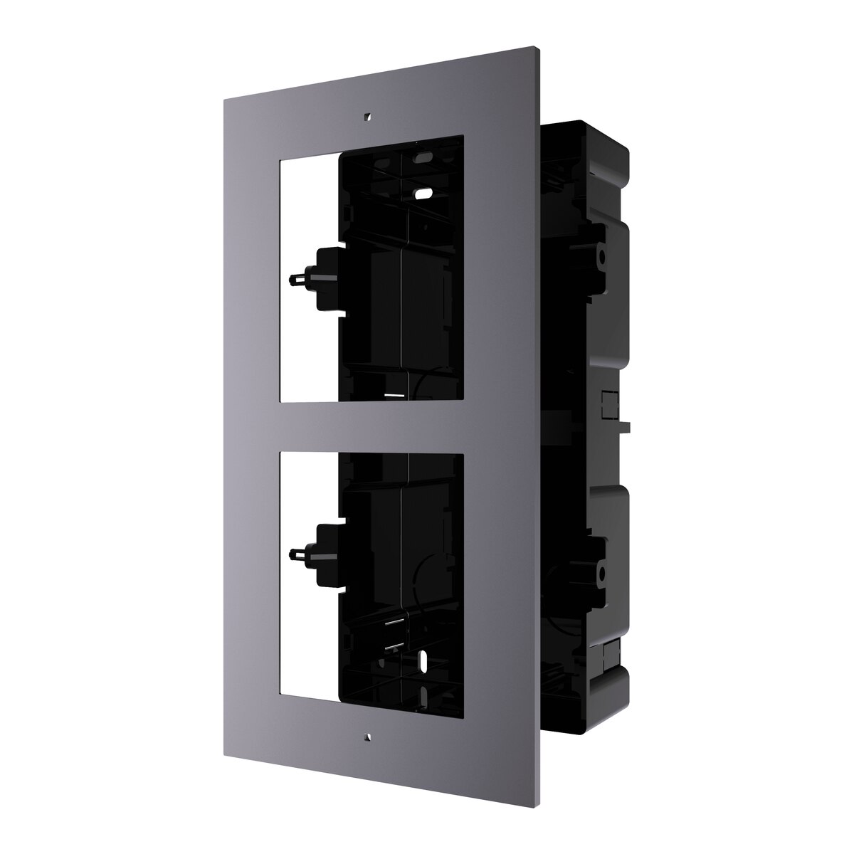 Hikvision Modular Intercom Flush Mount Box, 2 Modules DS-KD-ACF2/PLASTIC